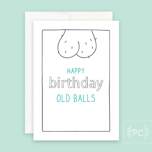 happy birthday old balls