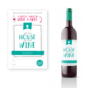 house wine | wine label