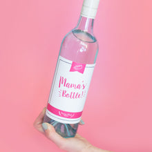 mama's bottle | wine label