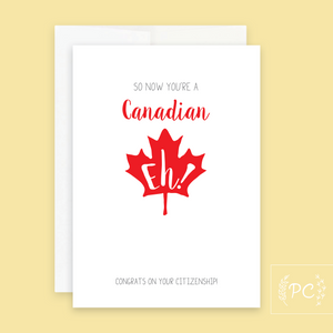 canadian eh! | greeting card