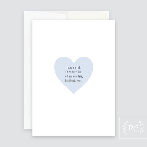 i really miss you | greeting card