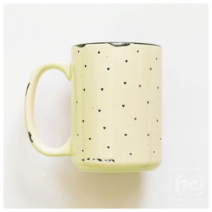 mini hearts | ceramic mug