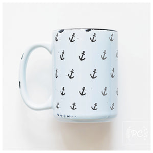 anchors | ceramic mug