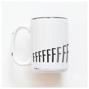 fffffuck | ceramic mug