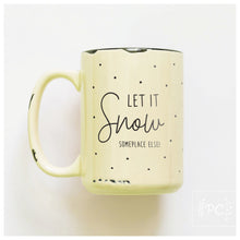let it snow | ceramic mug