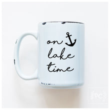 on lake time | ceramic mug