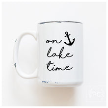 on lake time | ceramic mug