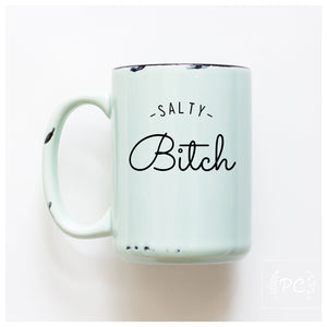 salty bitch | ceramic mug