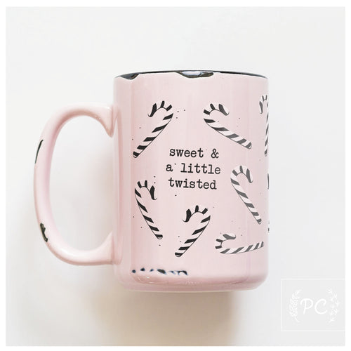 sweet & a little twisted | ceramic mug