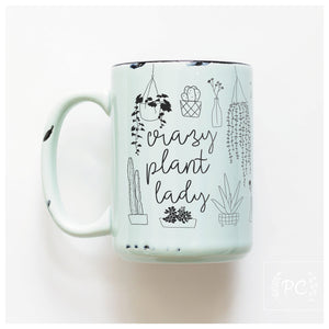 crazy plant lady | ceramic mug