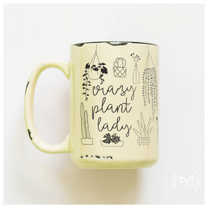 crazy plant lady | ceramic mug