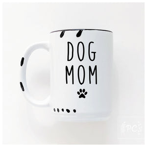 dog mom | ceramic mug