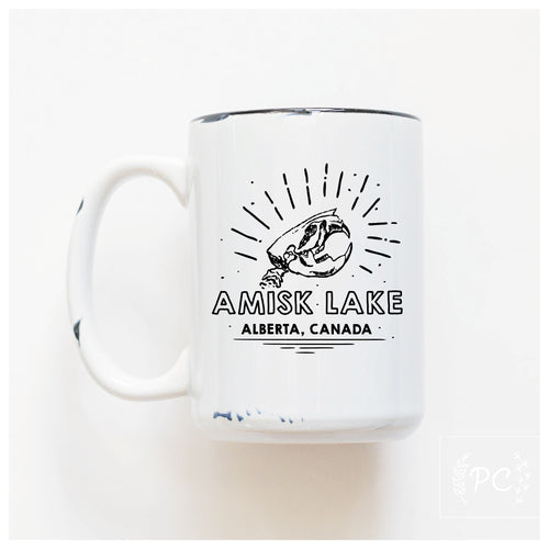 amisk lake 2 | ceramic mug