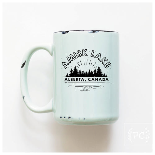 amisk lake 1 | ceramic mug