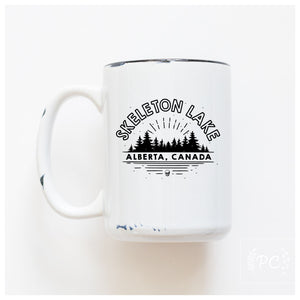 skeleton lake 2 | ceramic mug