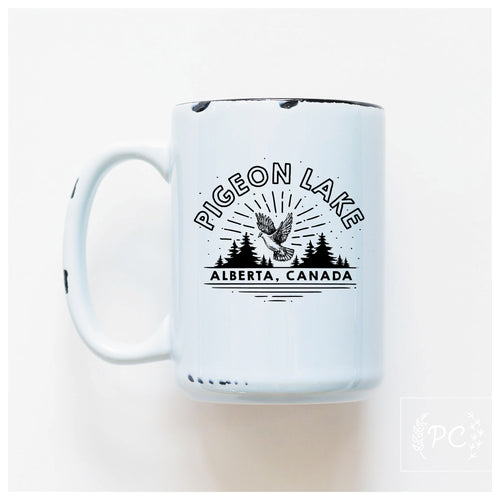 pigeon lake 2 | ceramic mug