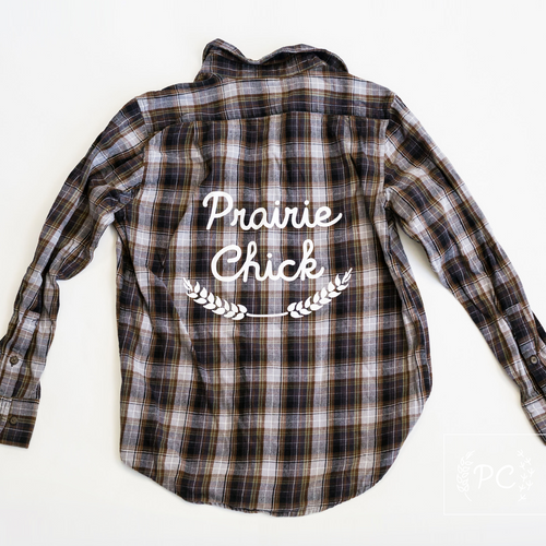 Vintage Flannel | Prairie Chick - Men's S | 1