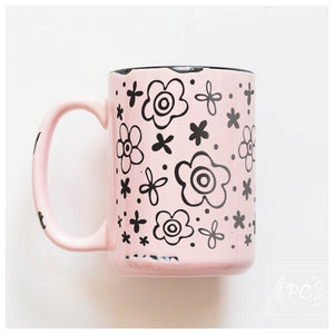 flowers | ceramic mug
