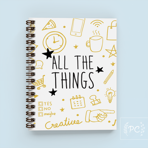 all the things  | note book