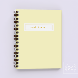 goal digger | note book