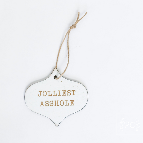 jolliest asshole | ornament