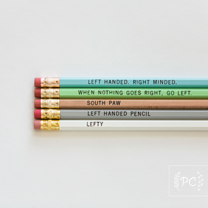 lefty | pencil set
