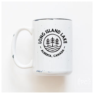long island lake 1 | ceramic mug
