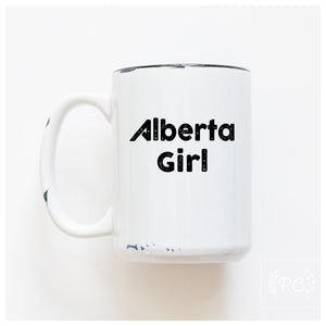 alberta girl | ceramic mug