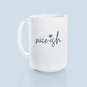 nice-ish | ceramic mug