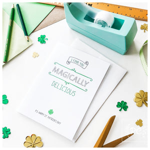 i find you magically delicious | greeting card