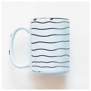 wavy | ceramic mug