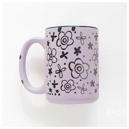 flowers | ceramic mug