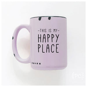 this is my happy place | ceramic mug