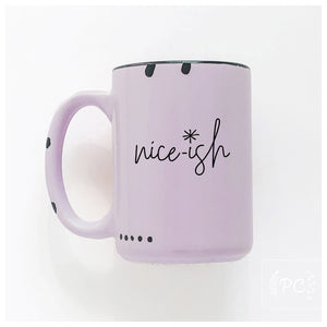 nice-ish | ceramic mug