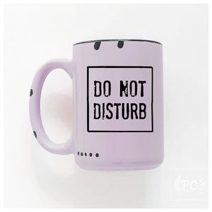 do not disturb | ceramic mug