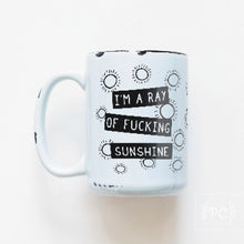 i'm a ray of fucking sunshine | ceramic mug