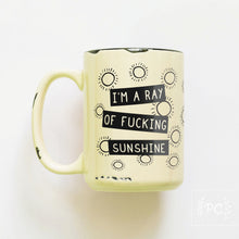 i'm a ray of fucking sunshine | ceramic mug