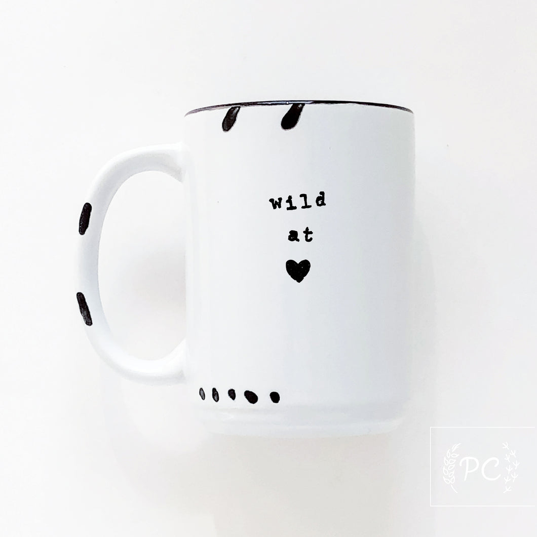 wild at heart | ceramic mug