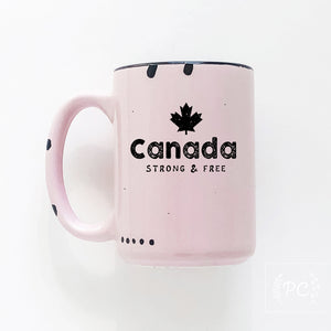canada strong and free | ceramic mug