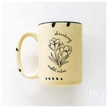 shrinking violet vibes | ceramic mug | funny
