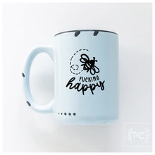 bee fucking happy | ceramic mug | funny | sweary