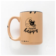 bee fucking happy | ceramic mug | funny | sweary