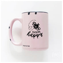 bee fucking happy | ceramic mug | funny | sweary