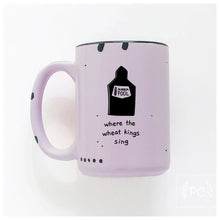 where the wheat kings sing | ceramic mug