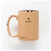 quebec fleur de lis | ceramic mug | cute | french