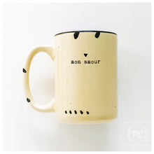 mon amour | ceramic mug | cute | french