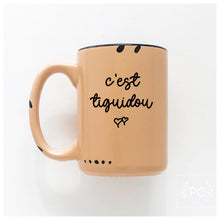 c'est tiguidou | ceramic mug | cute | french