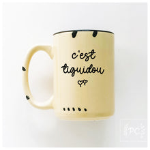 c'est tiguidou | ceramic mug | cute | french