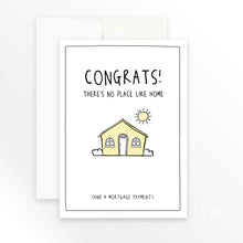 there's no place like home | greeting card