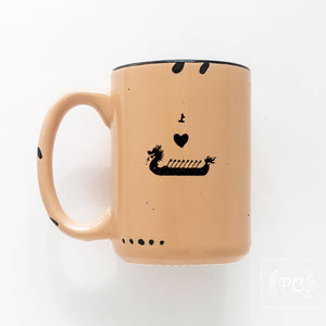 i heart dragon boats | ceramic mug